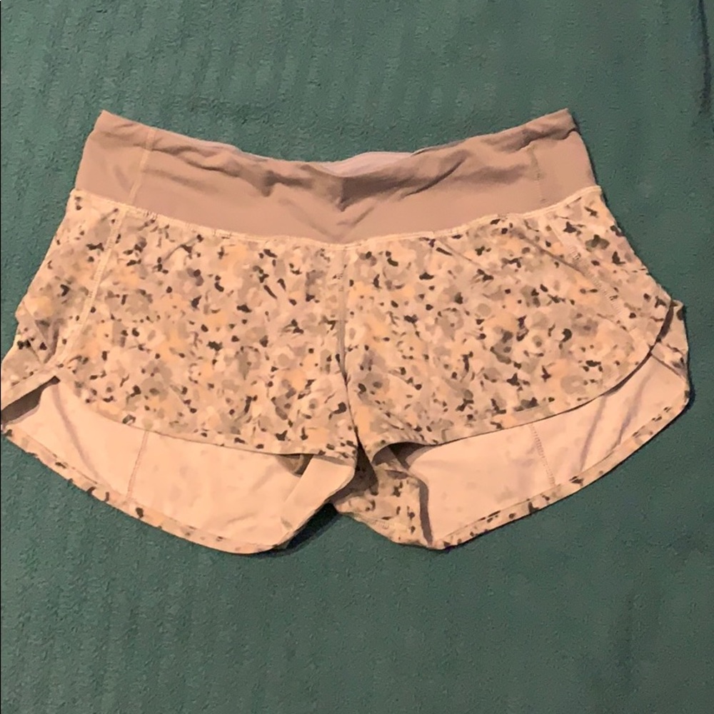 Lululemon Speed Shorts